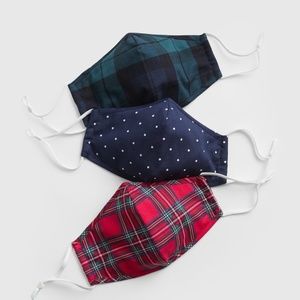 Gap Adult Contour Mask with Filter Pocket (3-Pack)